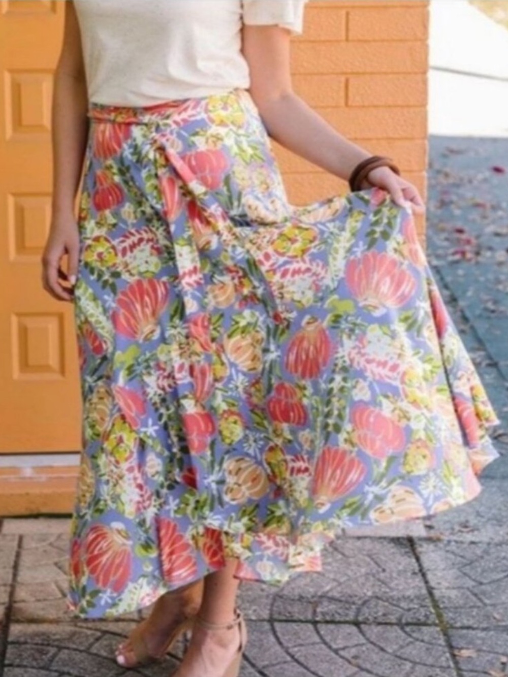 Matilda Jane Day Dreaming Maxi Skirt size M